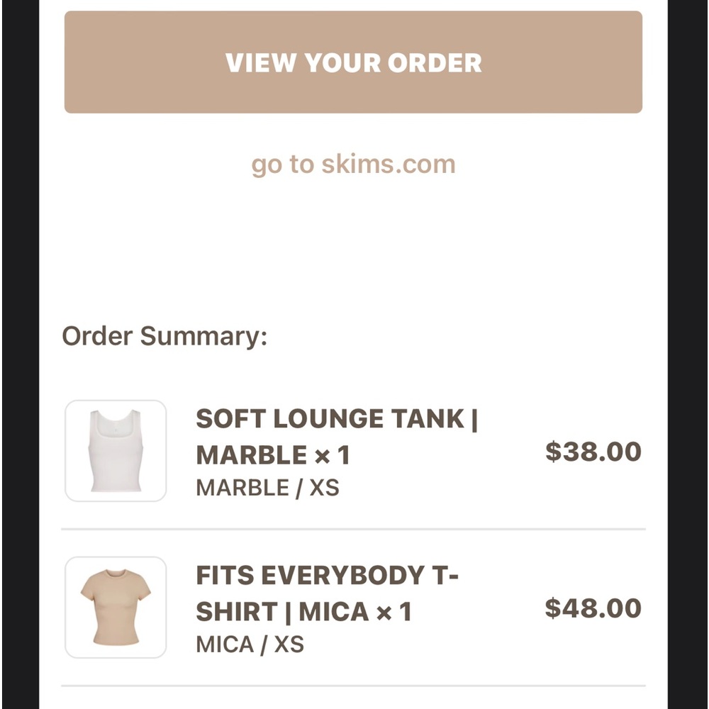 Skims Fits Everybody T Shirt